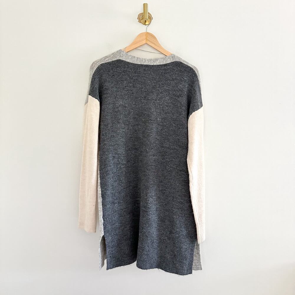 Mystree Open-Front Colorblock Cardigan Sweater Gr… - image 6